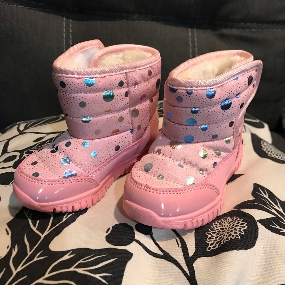 HOBIBEAR Snow Boots Toddler Girl Size 5